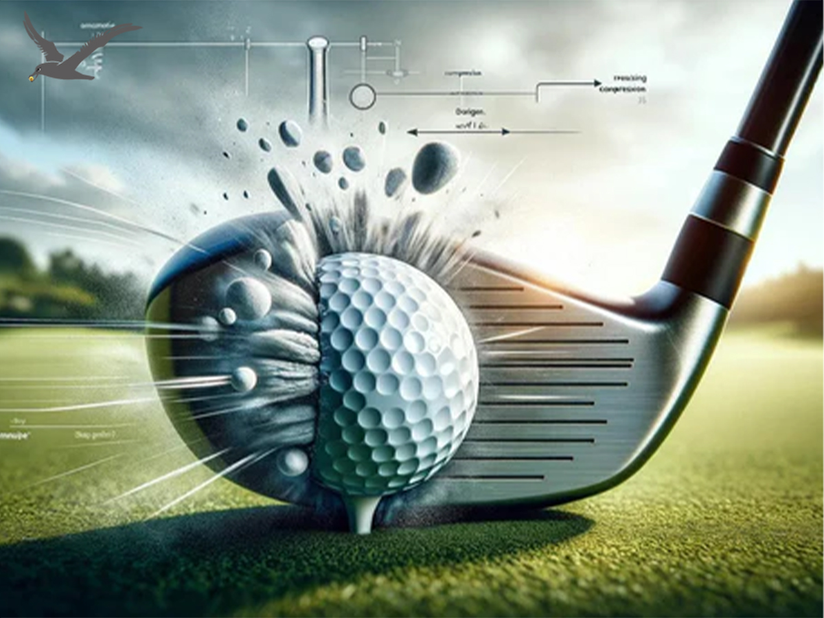 Kako golf kroglice različne trdote vplivajo na nihanje?